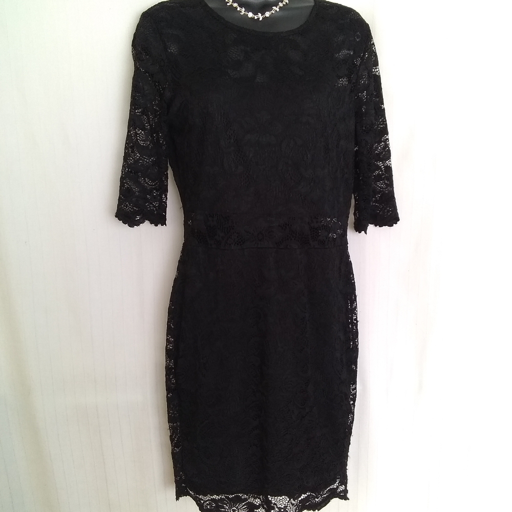 Black Lace Dress